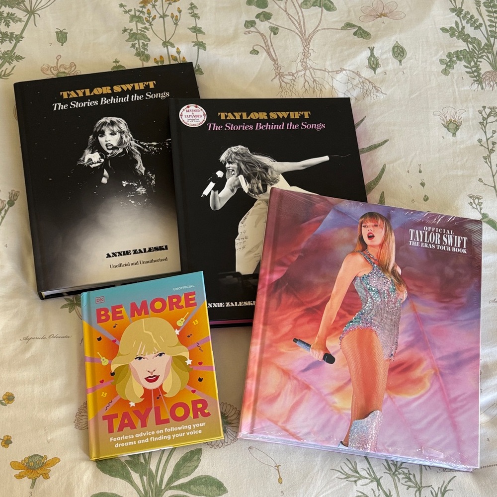 NEW UNOPENED Taylor Swift 4 Book Bundle - Official Eras Tour Book and Others